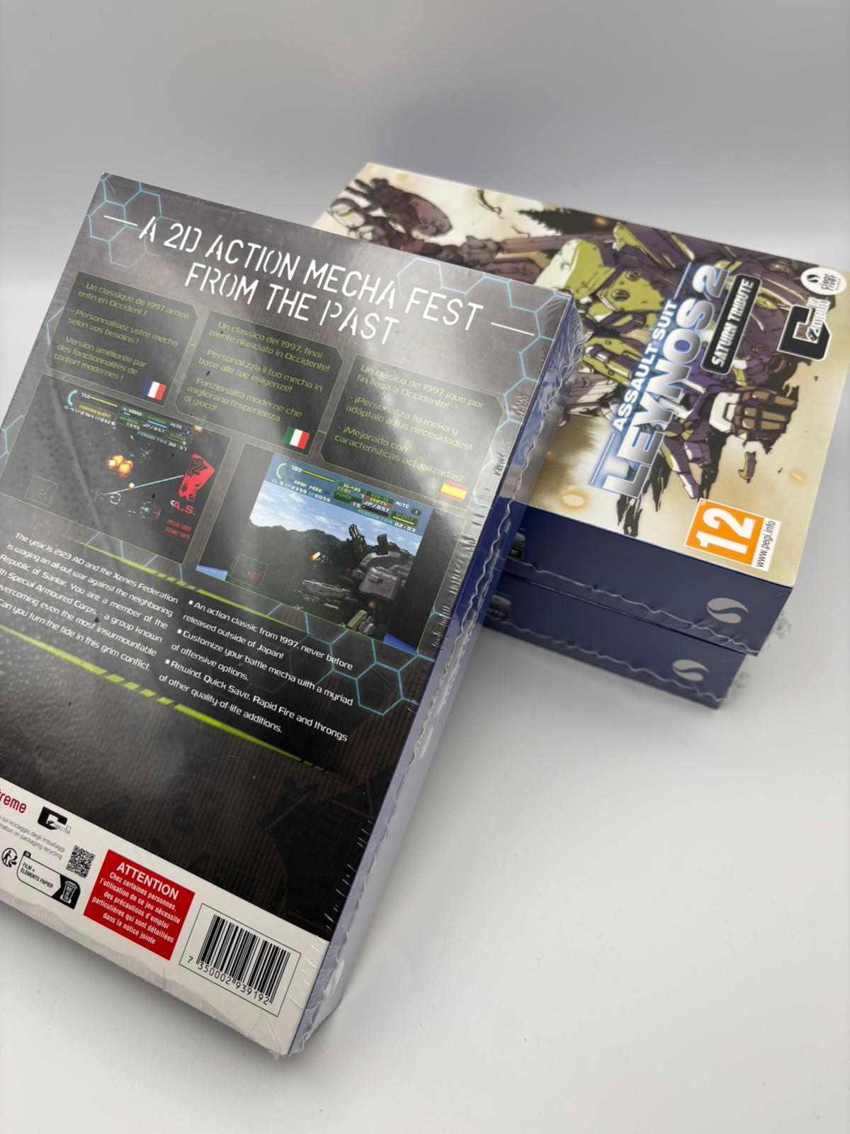 Assault Suit Leynos 2 Saturn Tribute (Deluxe Edition) - PlayStation 5 Resale-Solutions