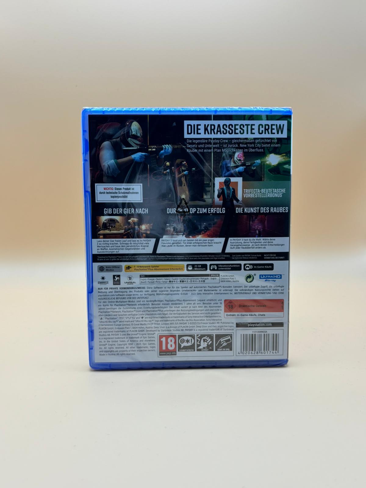 Payday 3 - PlayStation 5 Resale-Solutions