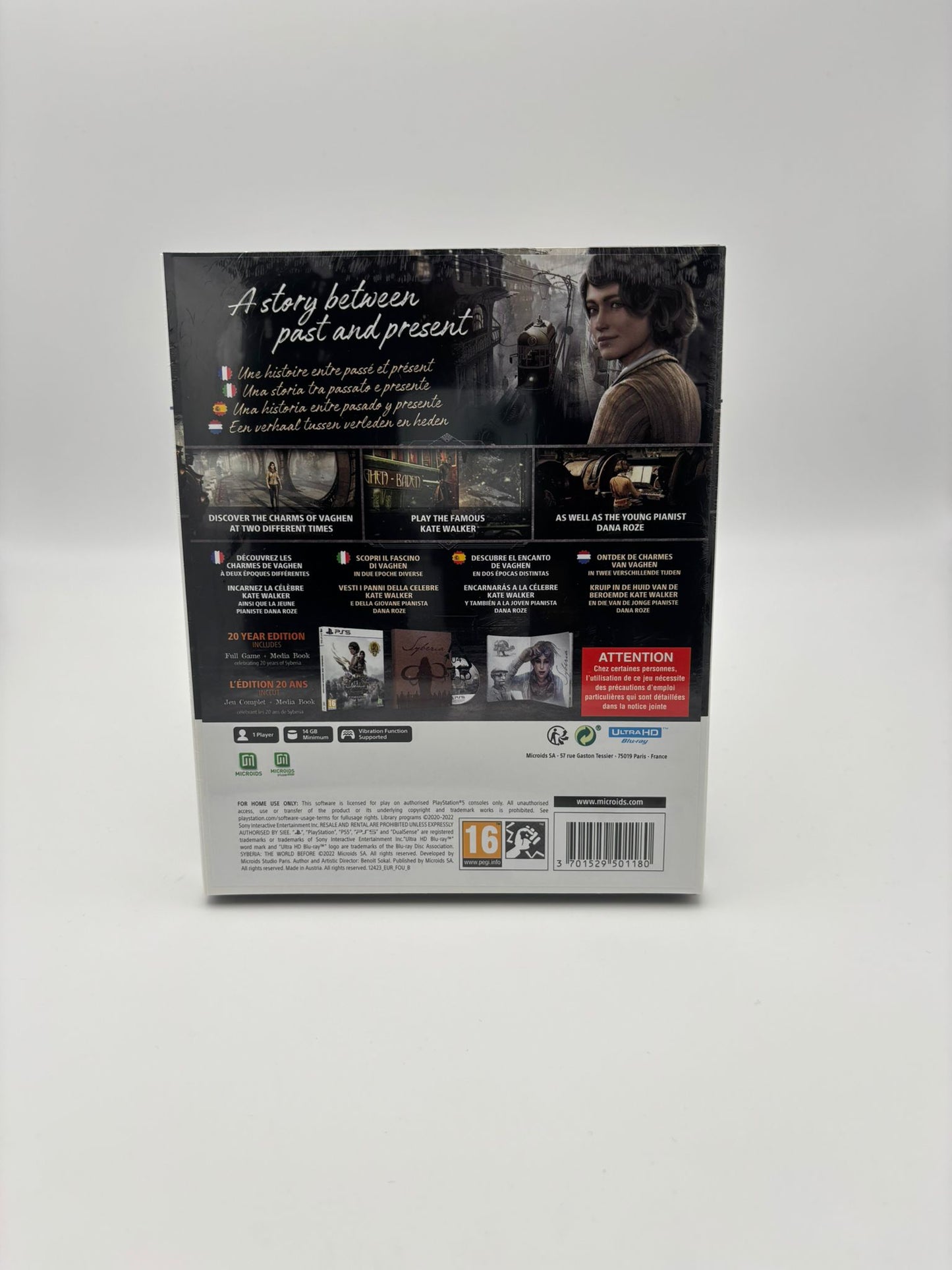 Syberia: The World Before (20 Years Edition) - PlayStation 5 Resale-Solutions