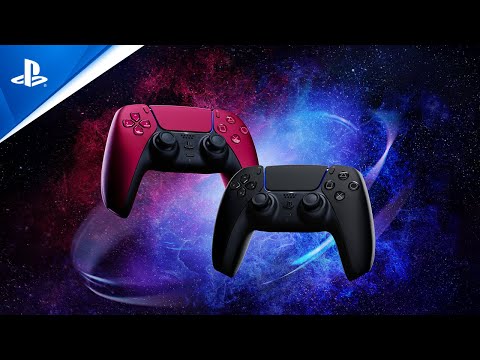 DualSense Cosmic Red & Midnight Black Reveal Trailer | PS5 Controllers & More